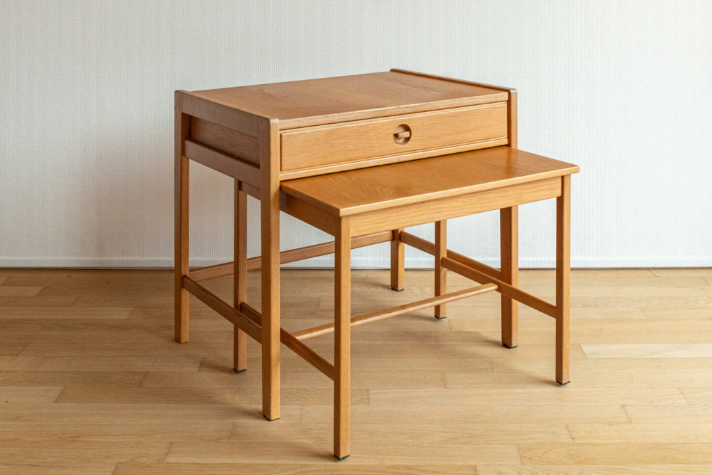 Nesting table in rovere - Cod. 1628